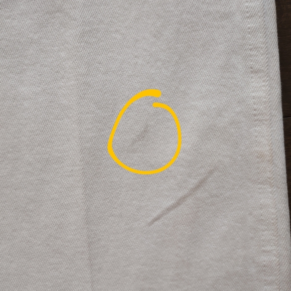 SPRWMN Billie Crop Flare Jeans White New With Defects - Picture 8 of 16